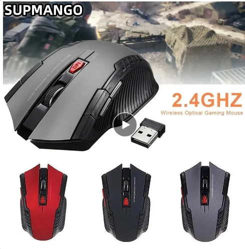 Souris Optique Sans Fil USB