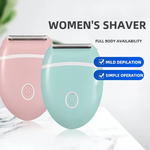 Femmes 3 en 1 Rasoir Électrique Mini Rasoir Spécial Épilation Équipement Corps Entier Couteau Aisselle Zone Intime