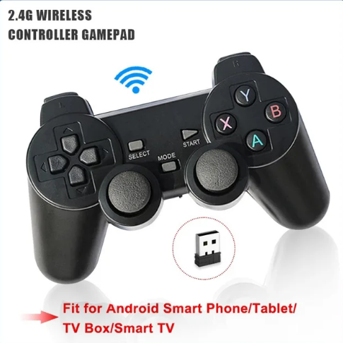 Manette de jeu sans fil 2.4GHz USB pour PC