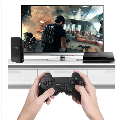 Manette de jeu sans fil 2.4GHz USB pour PC