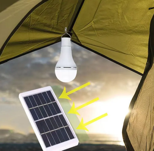 LED Lampe Solaire Ampoule En Plein Air