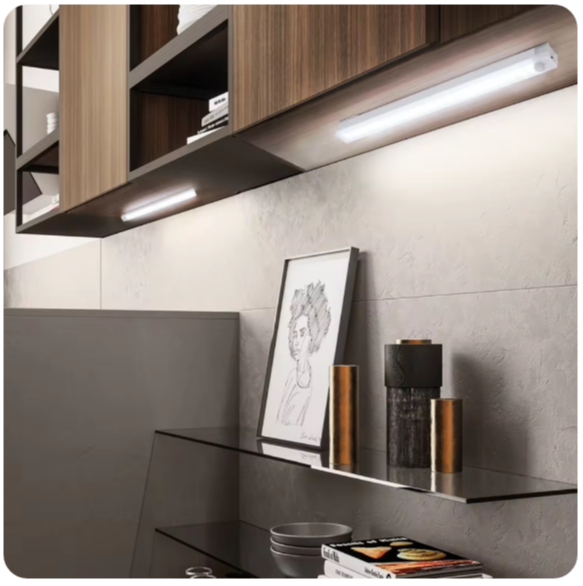 Veilleuse LED sans fil avec détecteur de mouvement, type C