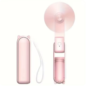 Mini ventilateur portable USB, pliable, réglable à 3 vitesses