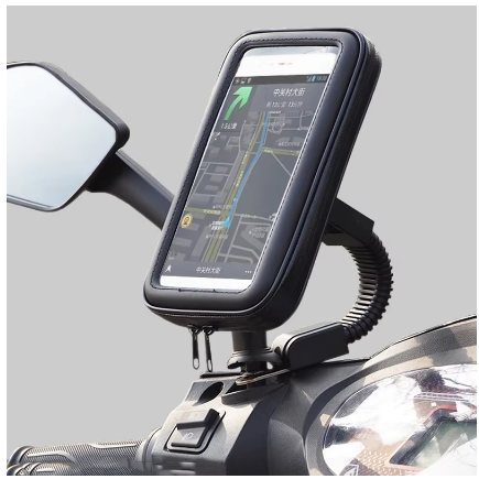 Support de téléphone étanche pour vélo et moto, étui pour iPhone Samsung 6.3 pouces