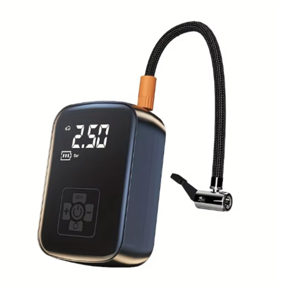 Pompe à air portable sans fil, utilisée pour gonfler la voiture, la moto et le vélo