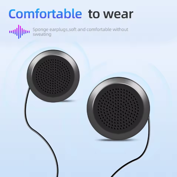 Casque stéréo pour moto, casque de moto, appel sans fil, Bluetooth 5.0, 250mHA