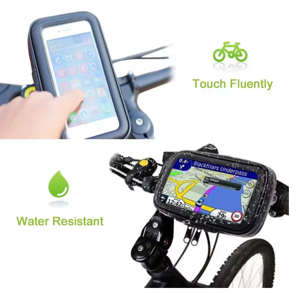 Support de téléphone étanche pour vélo et moto, étui pour iPhone Samsung 6.3 pouces