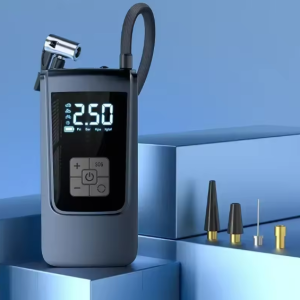 Compresseur d'air électrique portable, pompe à air, gonfleur de voiture, moto, vélo