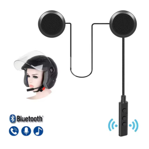 Casque stéréo pour moto, casque de moto, appel  sans fil, Bluetooth 5.0, 250mHA