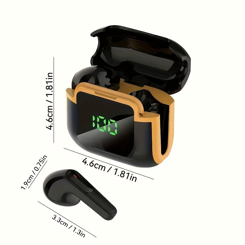 Écouteurs sans fil de jeux , réduction active du bruit, contrôles tactile intelligents, autonomie de la batterie