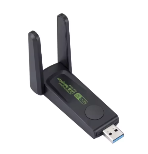 Adaptateur WiFi USB 3.0 1300Mbps double bande 2.4G 5Ghz, WiFi sans fil, récepteur de carte réseau pour PC portable