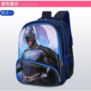 Sac à dos Batman pour élèves du primaire, grande capacité, pour l'école et les voyages