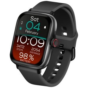 Montre connectée, écran tactile complet de 1.83 pouces, avec fonctions d'appel et de messagerie, compatible avec iOS/Android