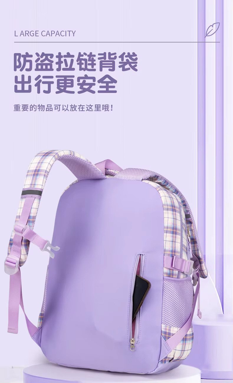 Joli sac à dos avec poupée , grande capacité 42cm, nouveau cartable tendance pour collégiens et lycéens