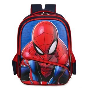 Sac à dos Spiderman pour élèves du primaire, grande capacité, pour l'école et les voyages