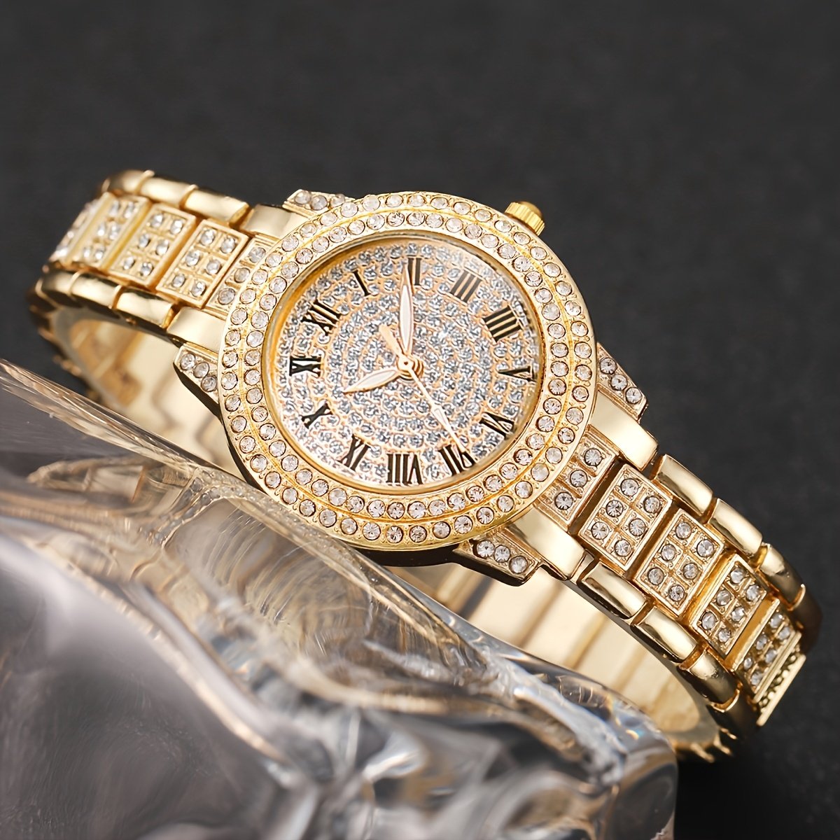 Ensemble Montre Décontractée sans Boite 6 pièces pour Femmes