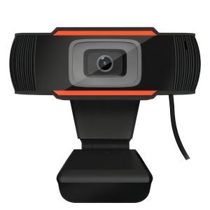 Webcam HD 720P USB avec microphone intégré - Webcam portable , noir , alimentée par USB, webcam pour PC