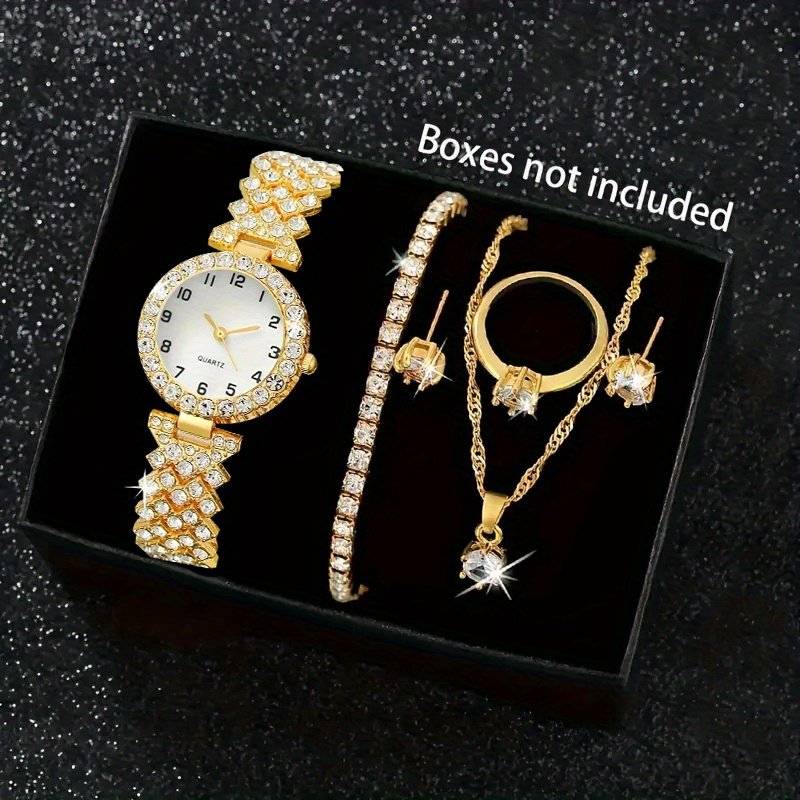 Ensemble de montre sans Boite , 6 pièces pour Femmes, bijoux et accessoires, Cadeaux pour Amis & Famille