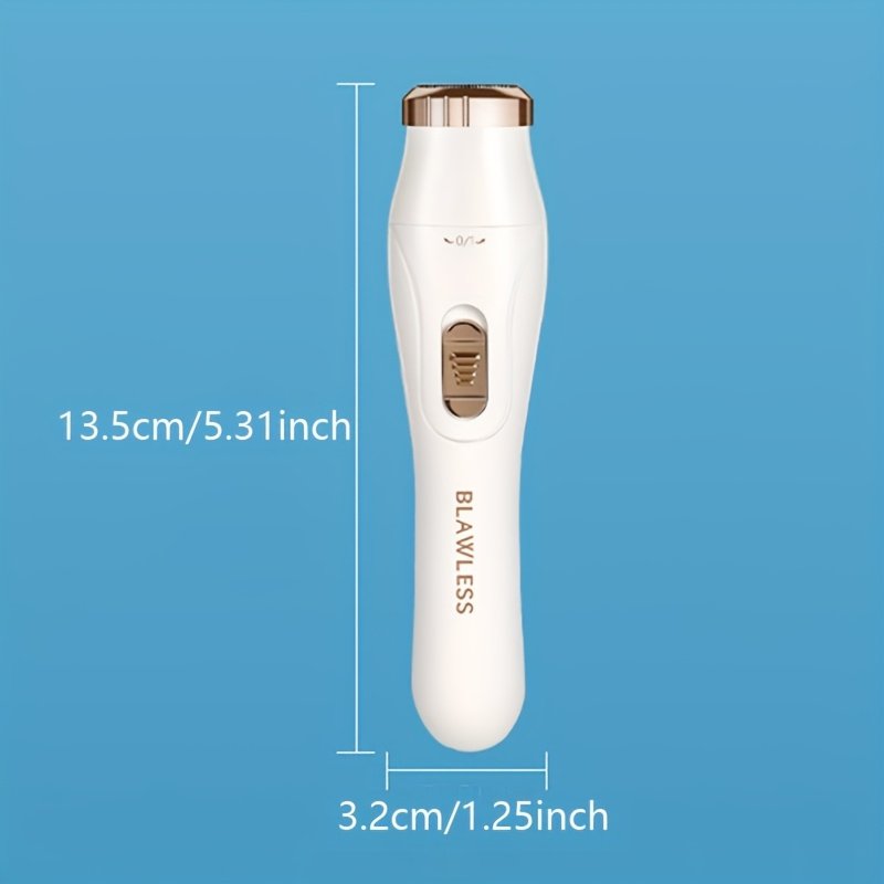 FEIYBA Rasoir Électrique & Tondeuse - Utilisation à Sec/Humide avec Batterie , Multi-Fonctions Epilateur Facile Idéal Cadeau pour Femme
