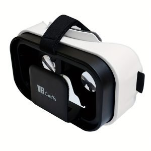 Casque VR Pliable et Élégant avec Lentilles Acryliques HD, Angle de Vue 3D Ultra-Large – Parfait pour les Gamers et les Passionnés de TV, Réalité Virtuelle