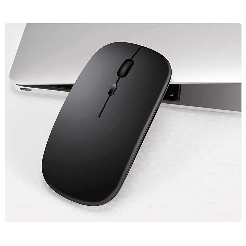 Souris Sans Fil alimenté avec piles , Double Mode 2,4G+BT, Faible Latence, Portable, Idéale Pour Ordinateur Portable/PC, Bureau, Jeux Et Loisirs
