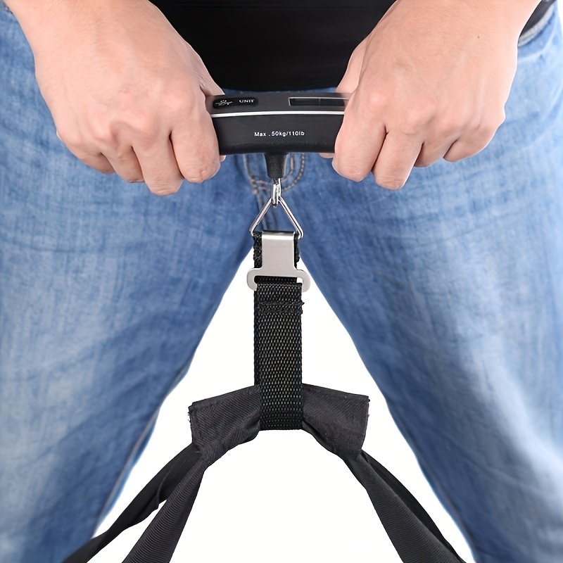 Balance à Main Numérique de 110lb/50kg pour Bagages, Portable, Balance Express avec Affichage LCD, pour le Voyage