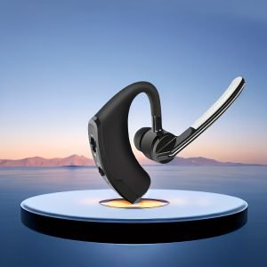 Écouteurs sans fil à une oreille pour les affaires et le sport, réduction du bruit, longue durée de vie de la batterie, affichage numérique