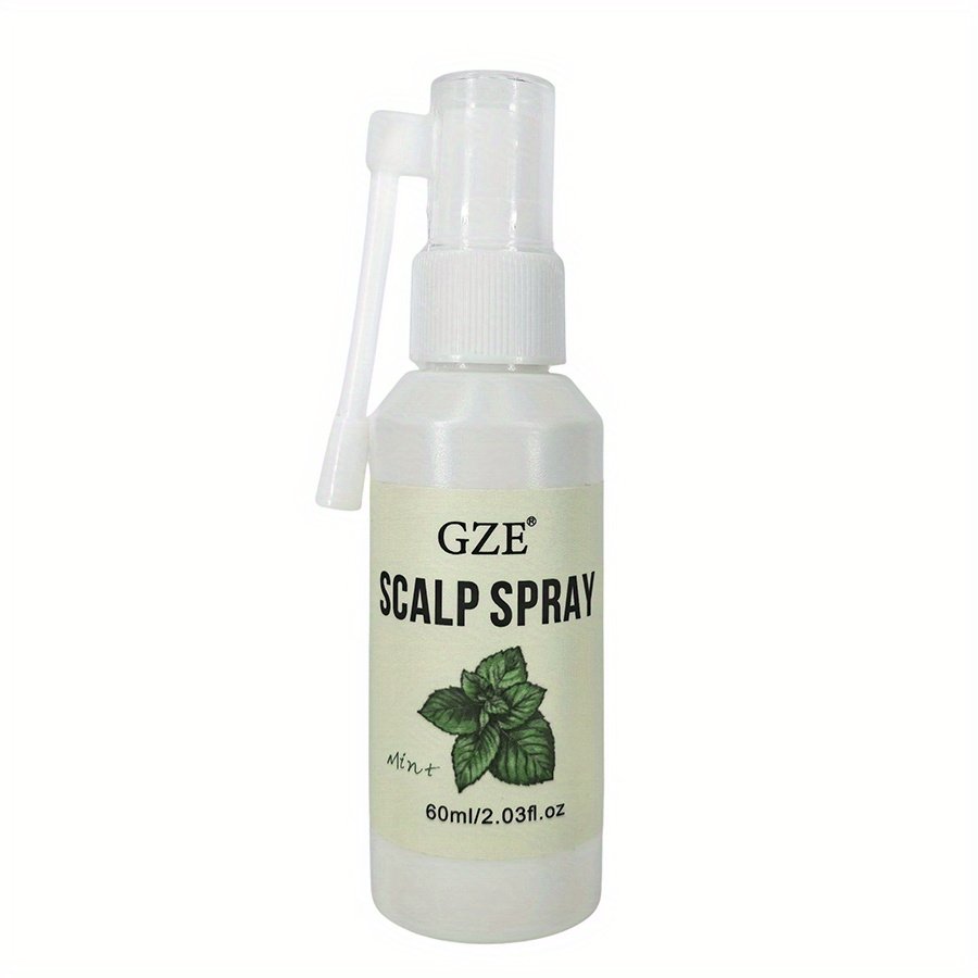 GZE Spray capillaire - Après-shampoing sans rinçage Élimine les pellicules et enlève les joues pour la peau, hommes et femmes