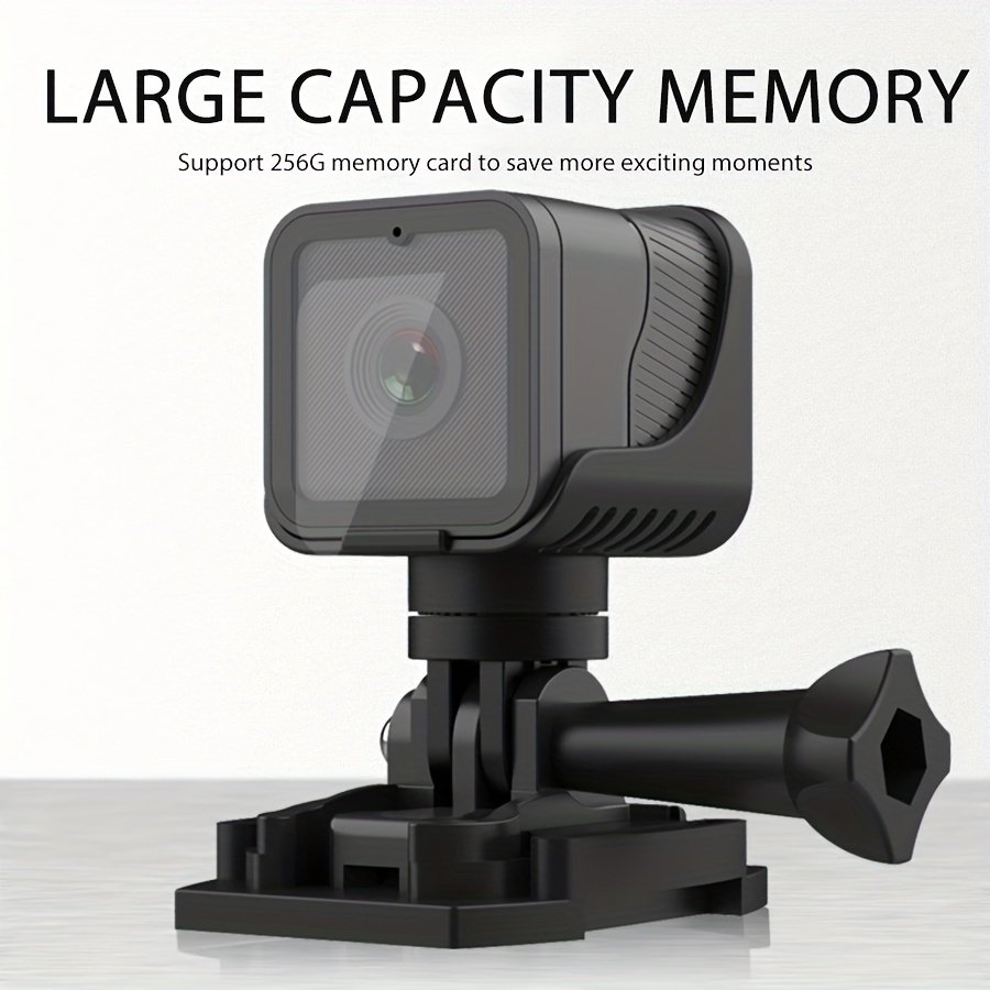 Caméra sans fil HD 1080P avec hotspot WIFI, portable, avec application d'enregistrement, de sports de plein air moto vélo