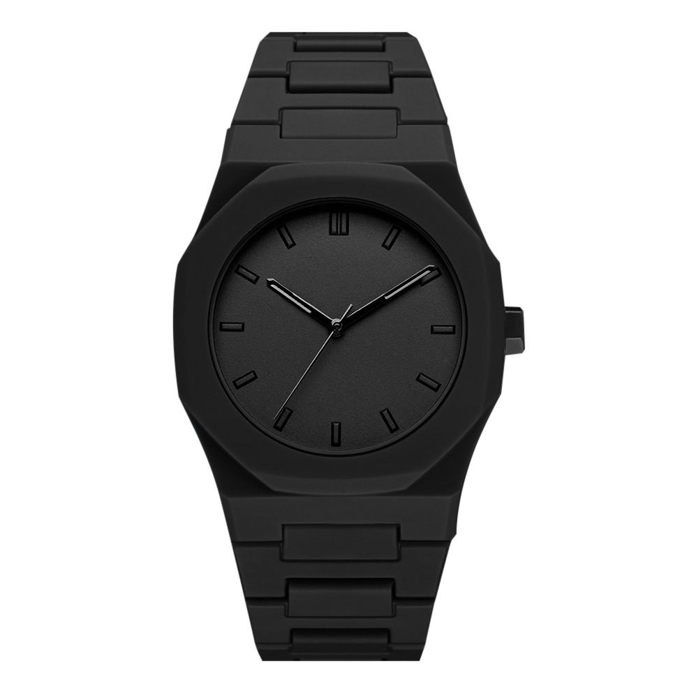 Ensemble de deux montres sans boite - Montres à quartz minimalistes et modernes , parfaites pour une tenue décontractée et formelle