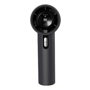 Ventilateur Portable à Haute Vitesse, USB Rechargeable, Contrôle de Vitesse , Affichage Numérique LED, Refroidissement Rapide