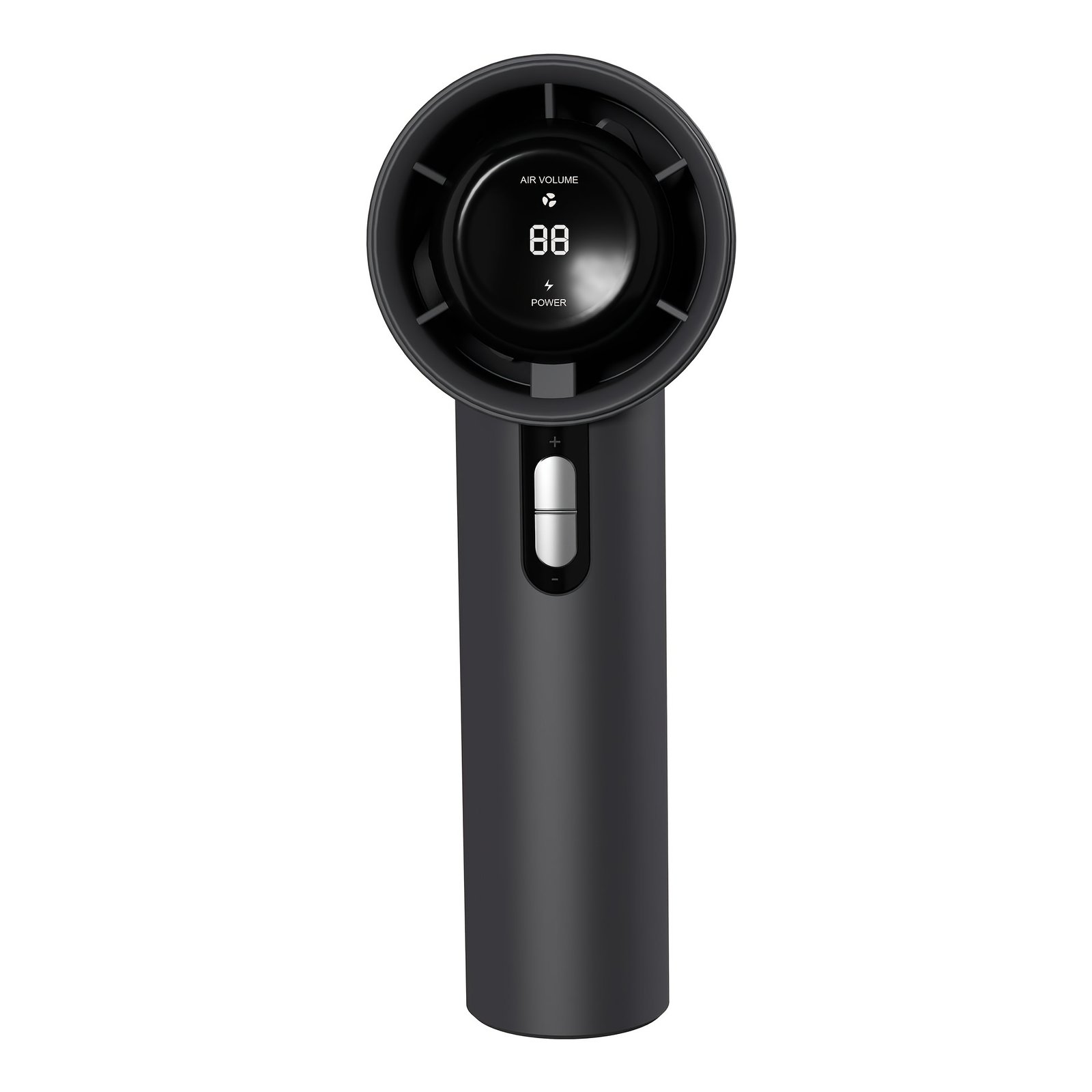 Ventilateur Portable à Haute Vitesse, USB Rechargeable, Contrôle de Vitesse , Affichage Numérique LED, Refroidissement Rapide