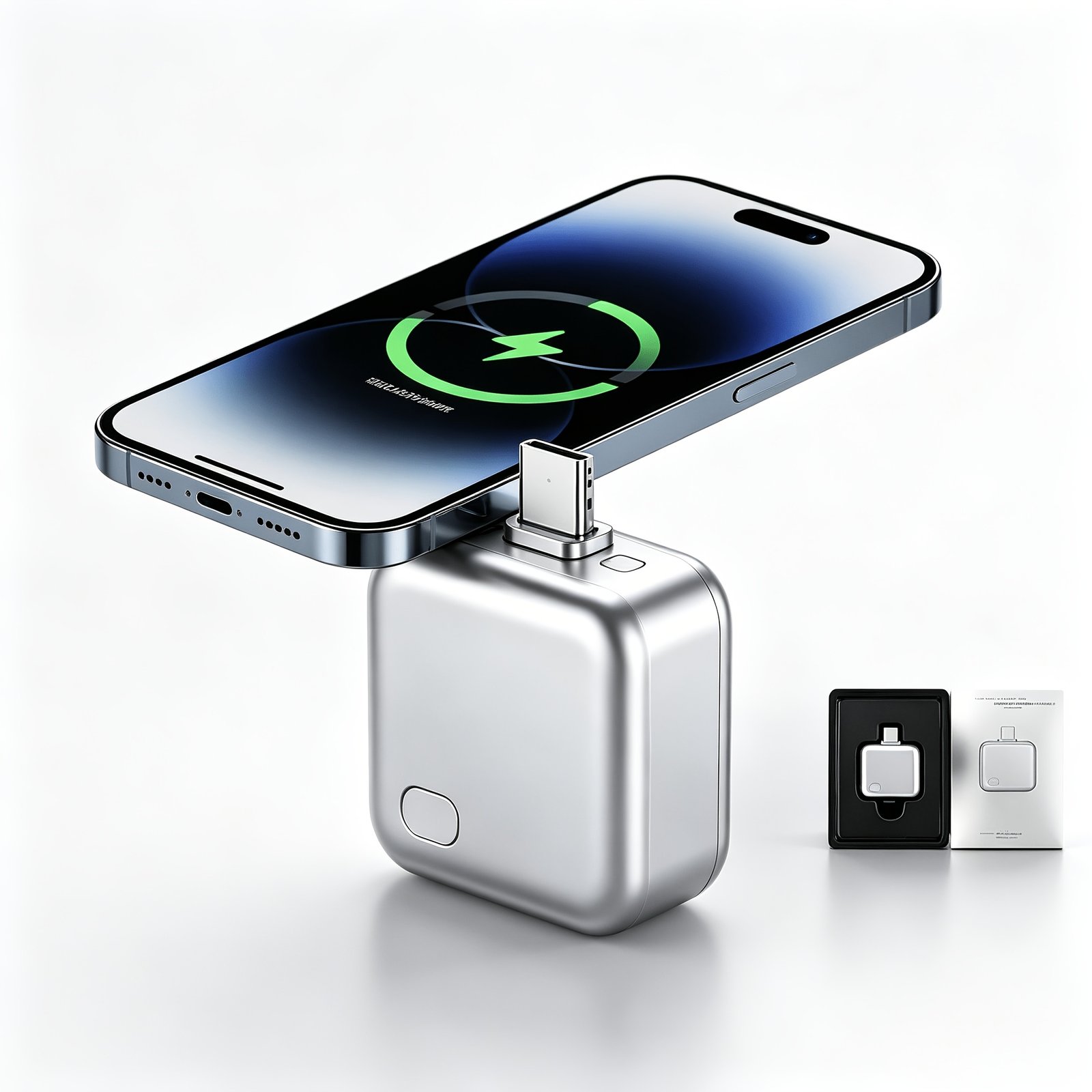 Chargeur de nuit Anti-Surcharge Séparateur Intelligent 140W Charge Rapide Arrêt Automatique ,Sécurisée, Câble Type-C